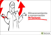 Almacenamiento y conservaci�n de facturas