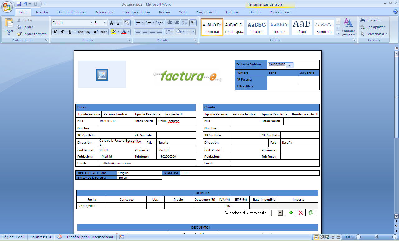 Factura electronica