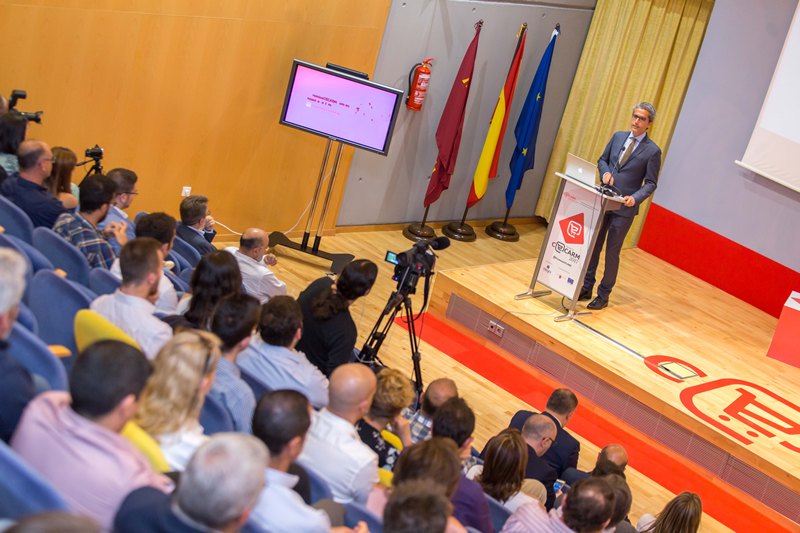 Momento de la entrega de Premios Cecarm