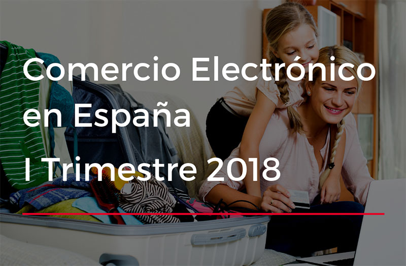 Datos de la CNMC sobre el comercio electrnico en Espaa durante el primer trimestre de 2018