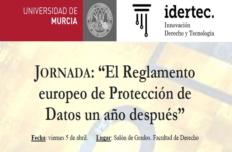 El Reglamento europeo de Protección de Datos un año después - Eventos ...