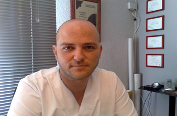 Claudio J.Sarabia, gerente de OM esttica masculina 