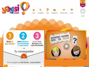 Pgina de inicio de Yaysi.com