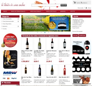 Portada de Tu Tienda de Vino Online