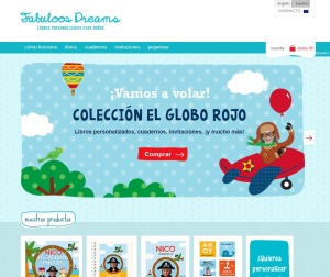 Portada de la web de Fabuloos Dreams