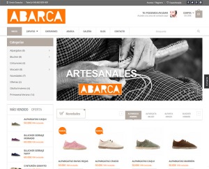 Portada de la tienda Abarca