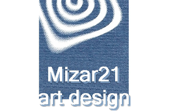 Logotipo de Mizar 21 Art Design