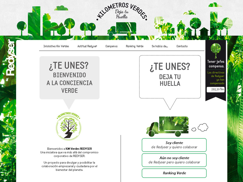 Kilómetros verdes, iniciativa de RSC