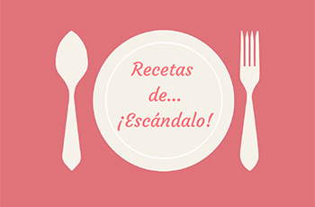 Logotipo de Recetas de Escndalo