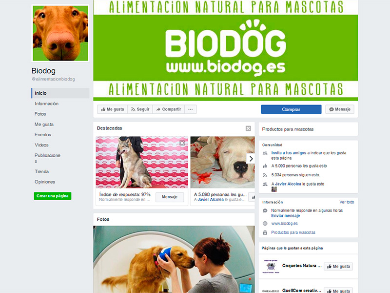 Facebook Biodog