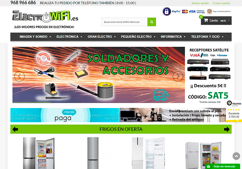 Tienda online ElectroWifi.es