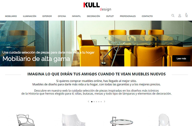 Kull Design, venta online de mobiliario de diseo