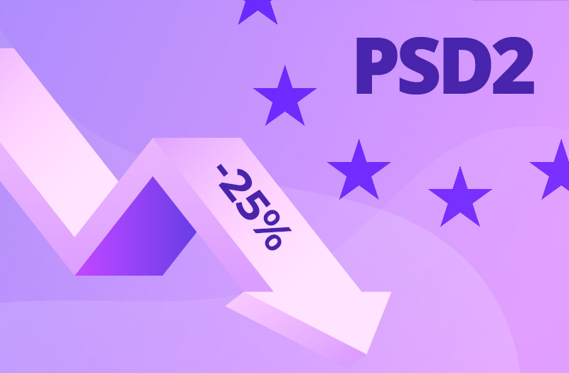 PSD2, caída de ventas