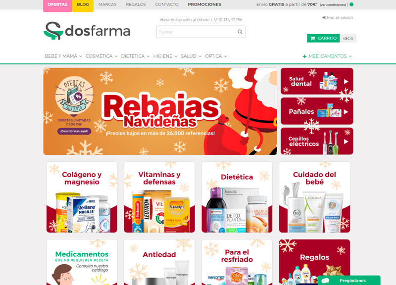 Tienda online de DosFarma